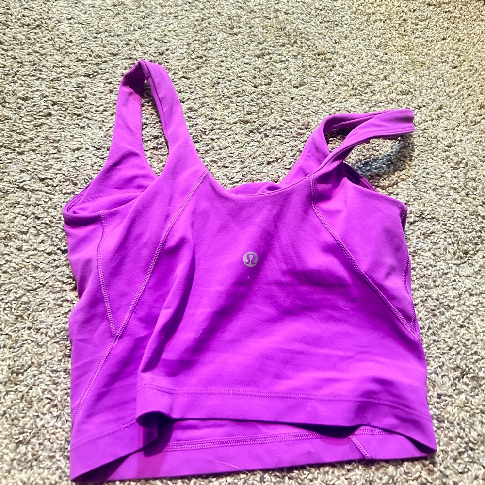 Lululemon, Moonlight, magenta, align tank